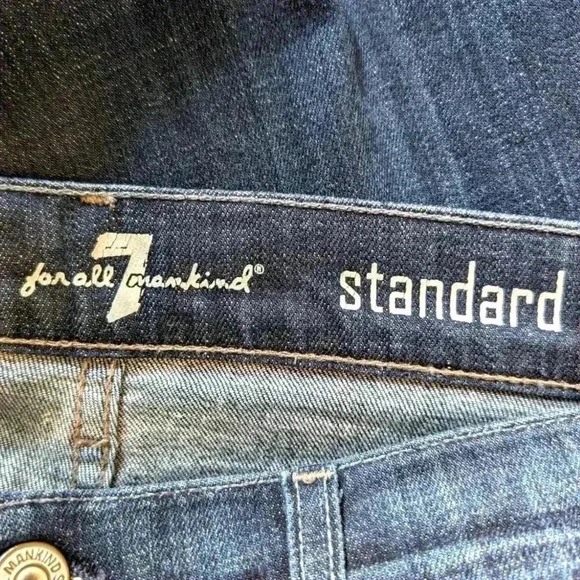 7 For All Mankind Standard Bootcut Denim Pants - Picture 8 of 9